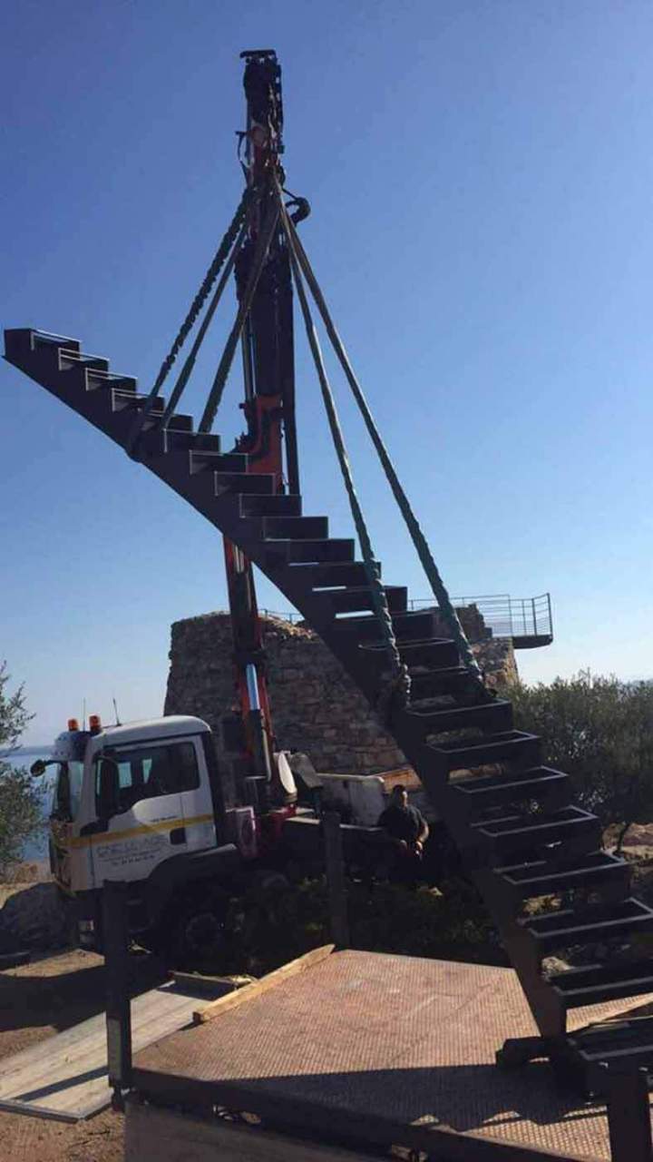 Conception d’escalier sur mesure Borgo