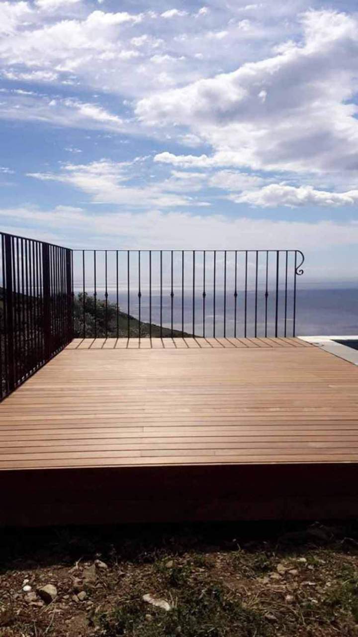 Conception et fabrication de garde corps Borgo