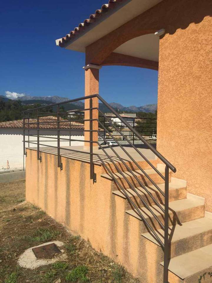 Fabrication de garde corps et rampes Borgo