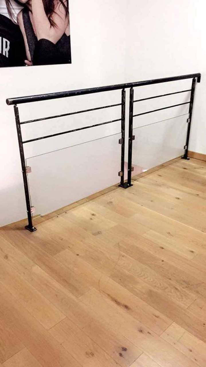 Pose de garde corps et rampes Borgo