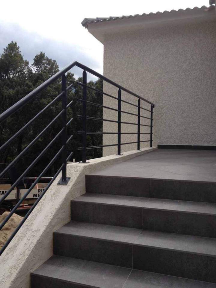 Rampes et garde corps en métal Borgo